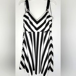 Killstar striped mini dress. Brand-new tags are still on. XL.